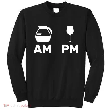 Coffee and Wine Sweatshirt