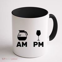 Coffee and Wine Coffee Mug thumb 1