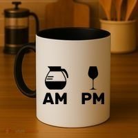 Coffee and Wine Coffee Mug thumb 4
