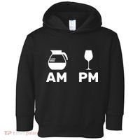 Coffee and Wine Toddler Hoodie thumb 0