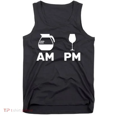 Coffee and Wine Tank Top