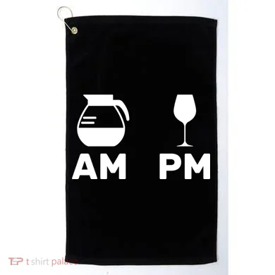 Coffee and Wine Golf Towel