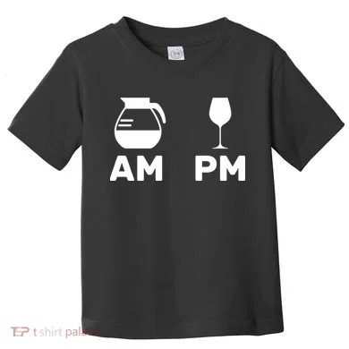 Coffee and Wine Toddler T-Shirt