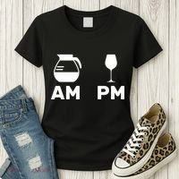 Coffee and Wine Women's T-Shirt thumb 3