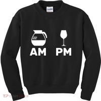 Coffee and Wine Kids Sweatshirt thumb 0