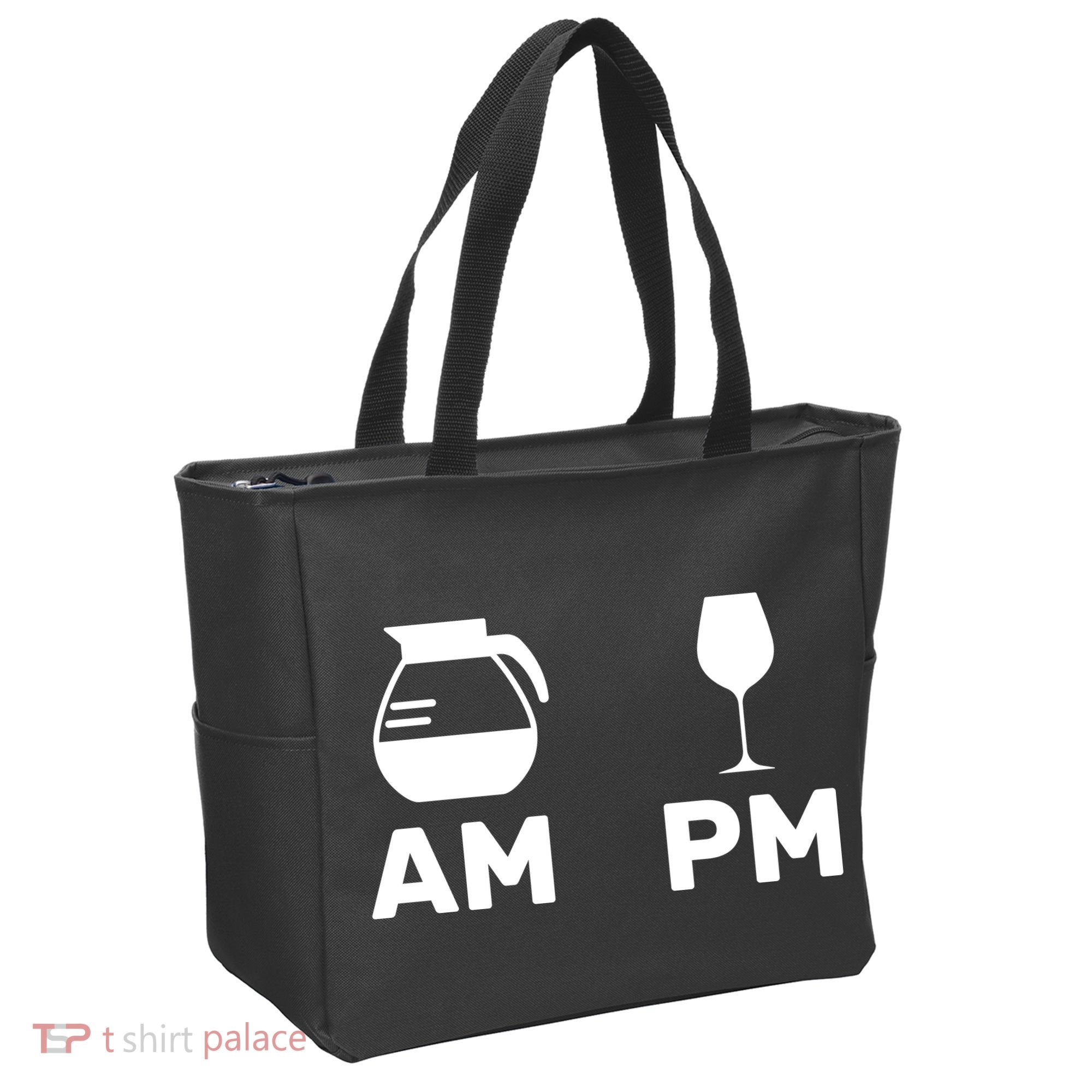 Coffee and Wine Tote Bag