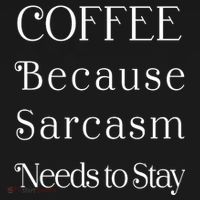 Coffee Because Sarcasm Needs To Stay Hydrated Pajama Set thumb 2