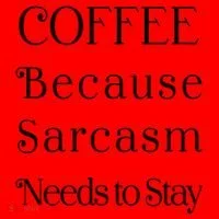 Coffee Because Sarcasm Needs To Stay Hydrated Santa Hat thumb 1