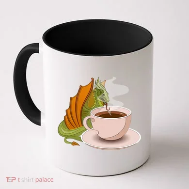 Coffee Caffeine Dragon Coffee Mug