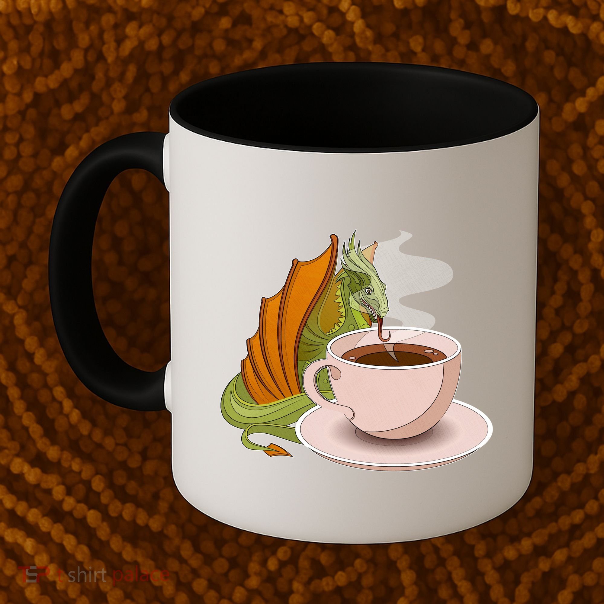 Coffee Caffeine Dragon Coffee Mug