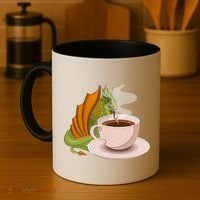 Coffee Caffeine Dragon Coffee Mug thumb 4
