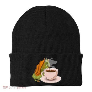 Coffee Caffeine Dragon Beanie