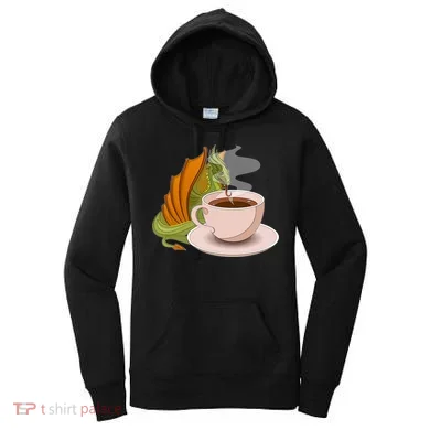 Coffee Caffeine Dragon Women's Hoodie