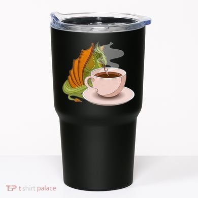 Coffee Caffeine Dragon Tumbler