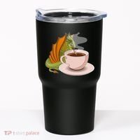Coffee Caffeine Dragon Tumbler thumb 0