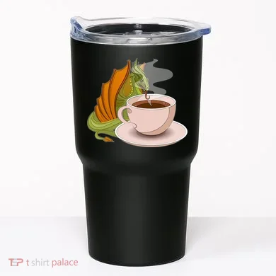 Coffee Caffeine Dragon Tumbler