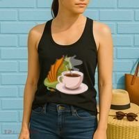 Coffee Caffeine Dragon Women's Tank Top thumb 2