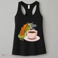 Coffee Caffeine Dragon Women's Tank Top thumb 3