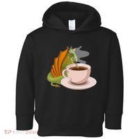 Coffee Caffeine Dragon Toddler Hoodie thumb 0