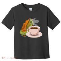 Coffee Caffeine Dragon Toddler T-Shirt thumb 0