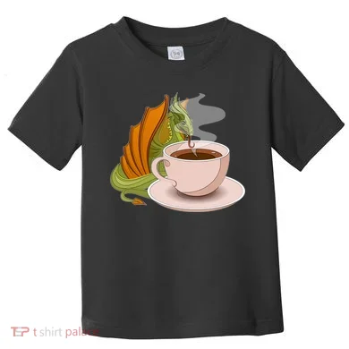 Coffee Caffeine Dragon Toddler T-Shirt