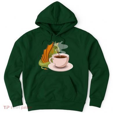 Coffee Caffeine Dragon Hoodie