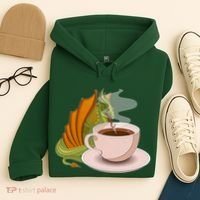 Coffee Caffeine Dragon Hoodie thumb 4
