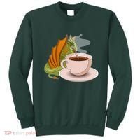 Coffee Caffeine Dragon Sweatshirt thumb 0