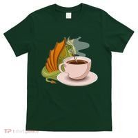 Coffee Caffeine Dragon T-Shirt thumb 0