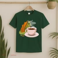 Coffee Caffeine Dragon T-Shirt thumb 2
