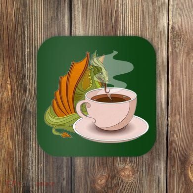Coffee Caffeine Dragon Coaster