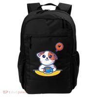 Coffee Cat Hollow Heart Backpack thumb 0