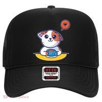 Coffee Cat Hollow Heart Hat thumb 0