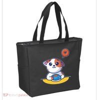 Coffee Cat Hollow Heart Tote Bag thumb 2