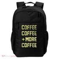 Coffee Coffee and More Coffee Backpack thumb 0
