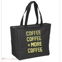 Coffee Coffee and More Coffee Tote Bag thumb 2