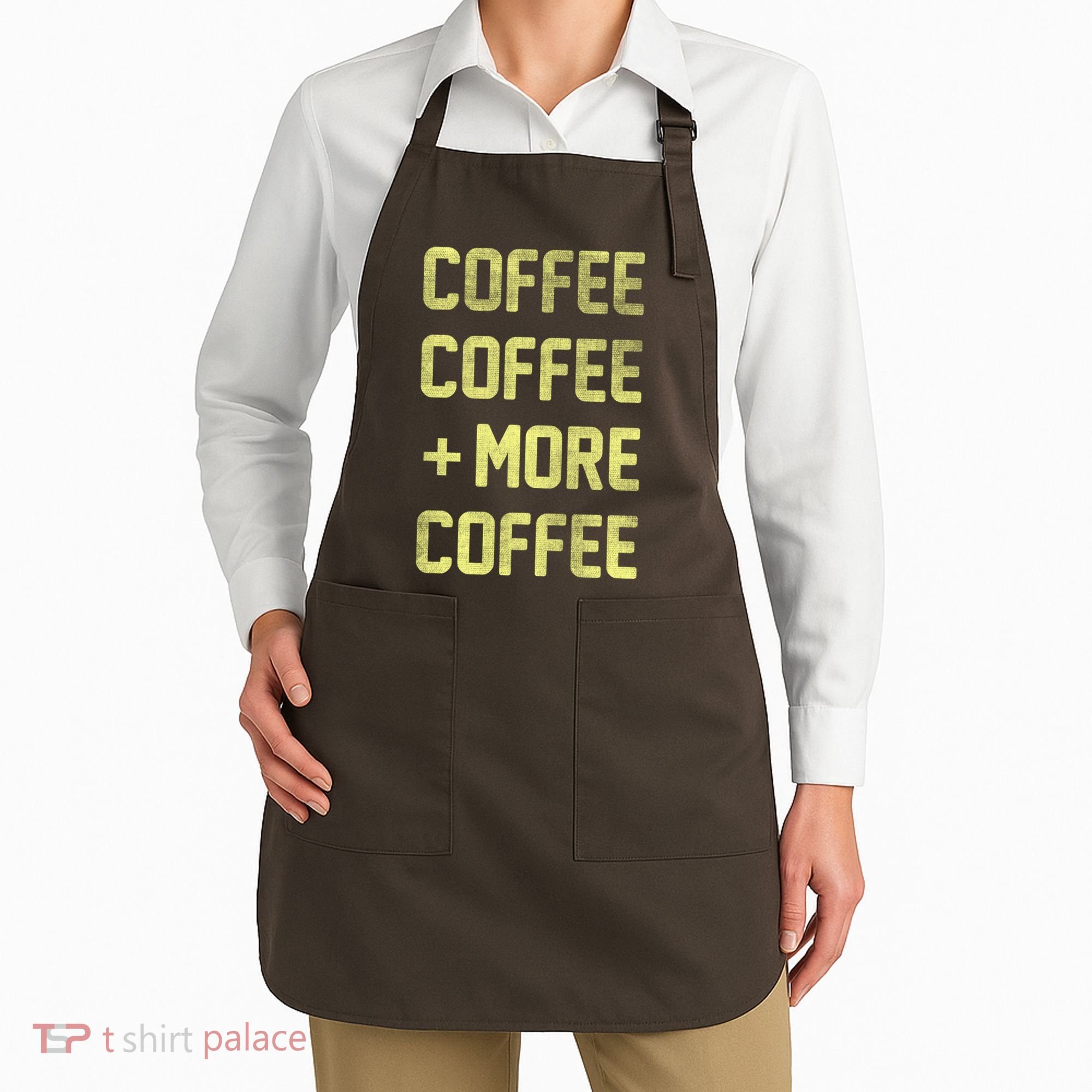 Coffee Coffee and More Coffee Apron