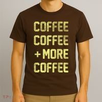 Coffee Coffee and More Coffee T-Shirt thumb 3