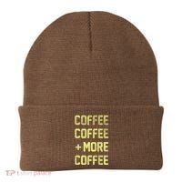 Coffee Coffee and More Coffee Beanie thumb 0