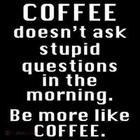 Coffee Doesn't Ask Stupid Questions Kids Sweatshirt thumb 2