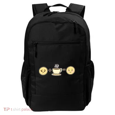 Coffee Emoji Backpack