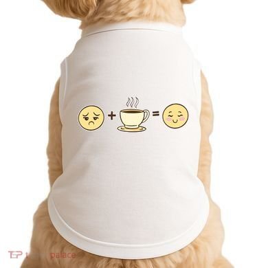 Coffee Emoji Doggie Tank