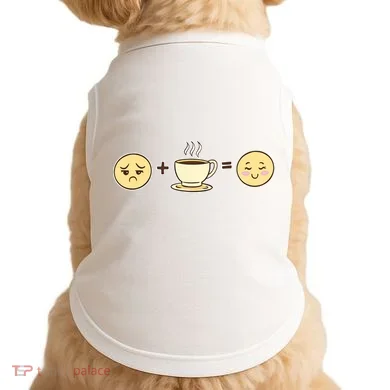 Coffee Emoji Doggie Tank