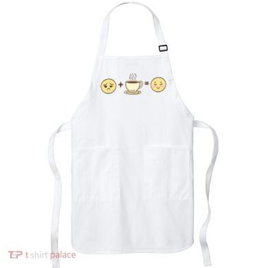 Coffee Emoji Apron