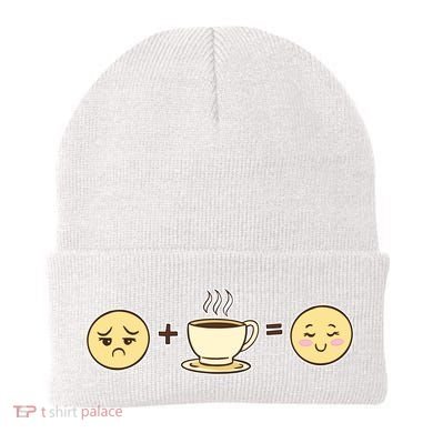 Coffee Emoji Beanie