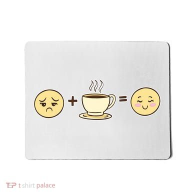 Coffee Emoji Mousepad