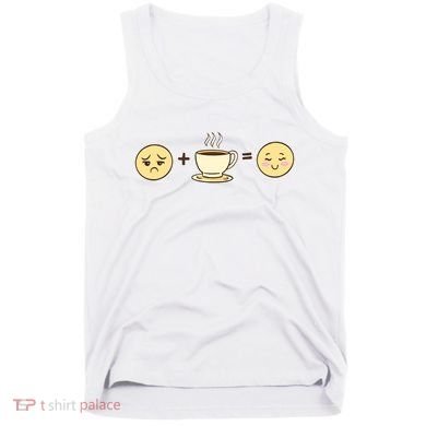 Coffee Emoji Tank Top