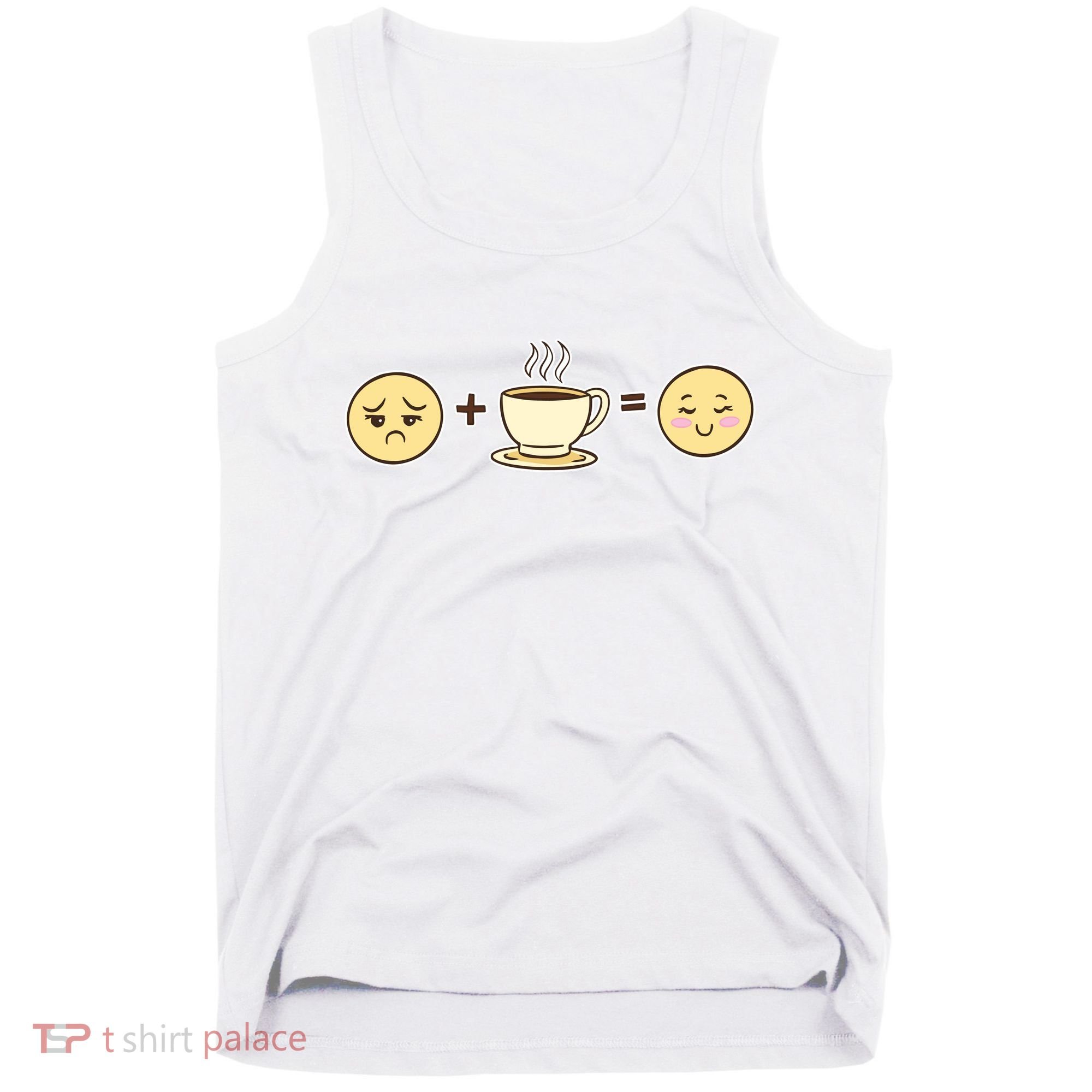 Coffee Emoji Tank Top