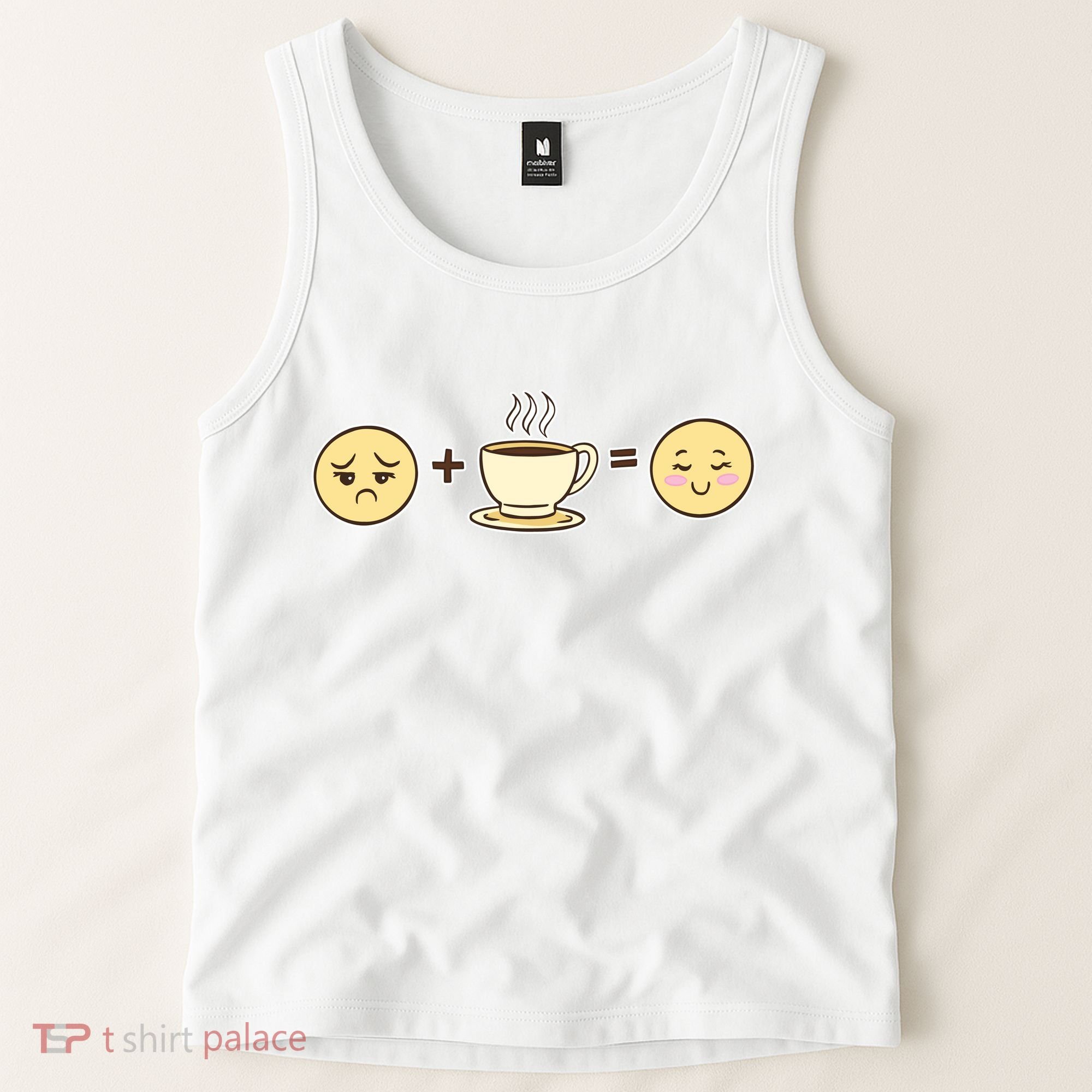 Coffee Emoji Tank Top