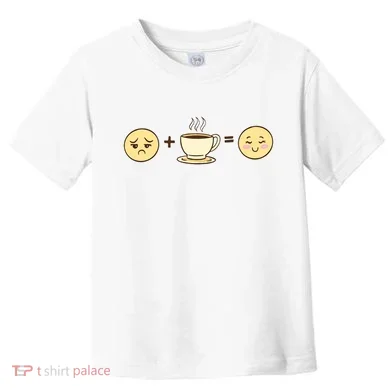 Coffee Emoji Toddler T-Shirt